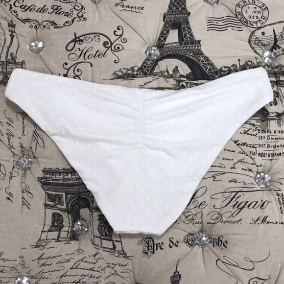 NWOT BECCA Shirred Hipster Bikini Bottoms - Picture 5 of 8